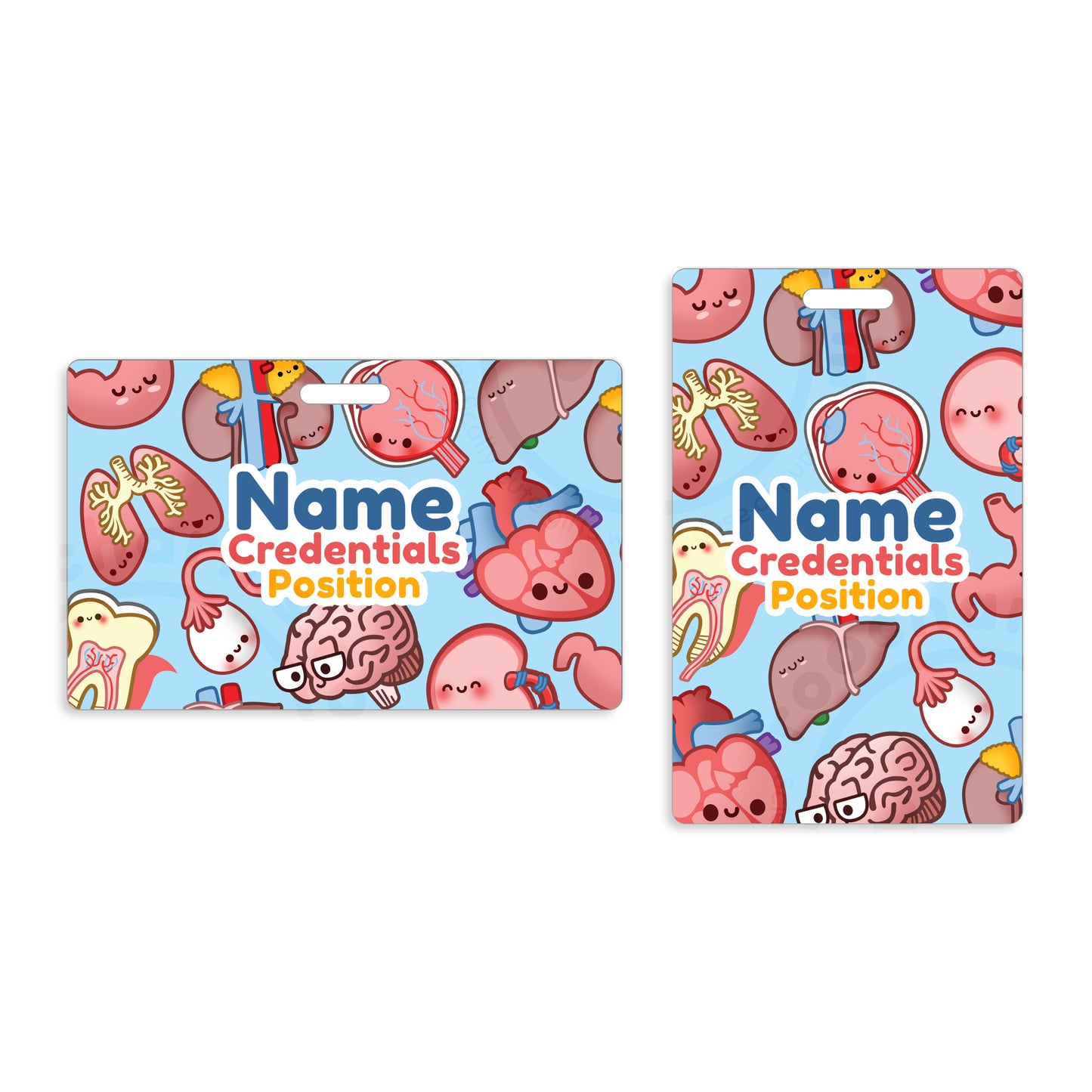 Anatomy Badge Back