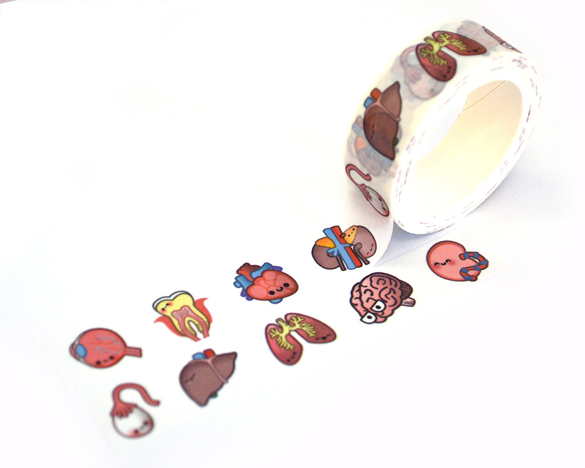 Anatomy Washi Tape