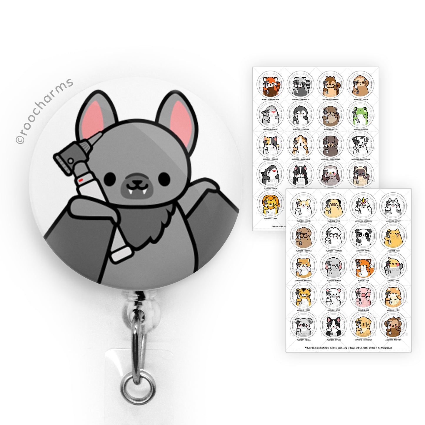 Audiology Badge Reel