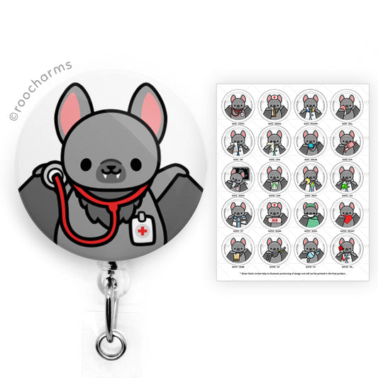 Bat Badge Reel