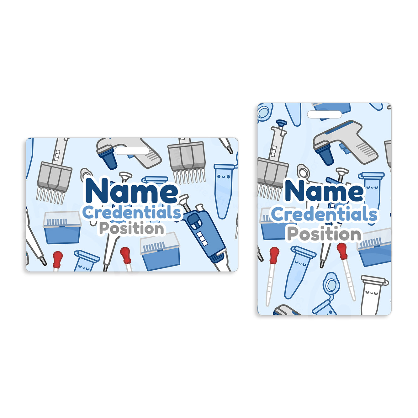 Pipettes Badge Back