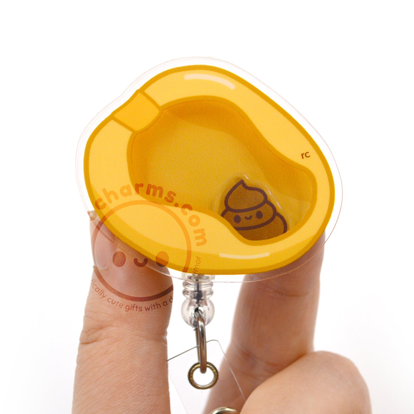 Bedpan Shaker Badge Reel