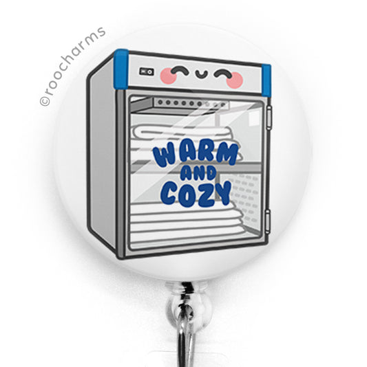 Blanket Warmer Badge Reel