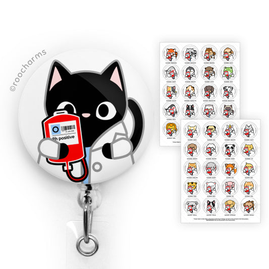 Blood Bank Badge Reel