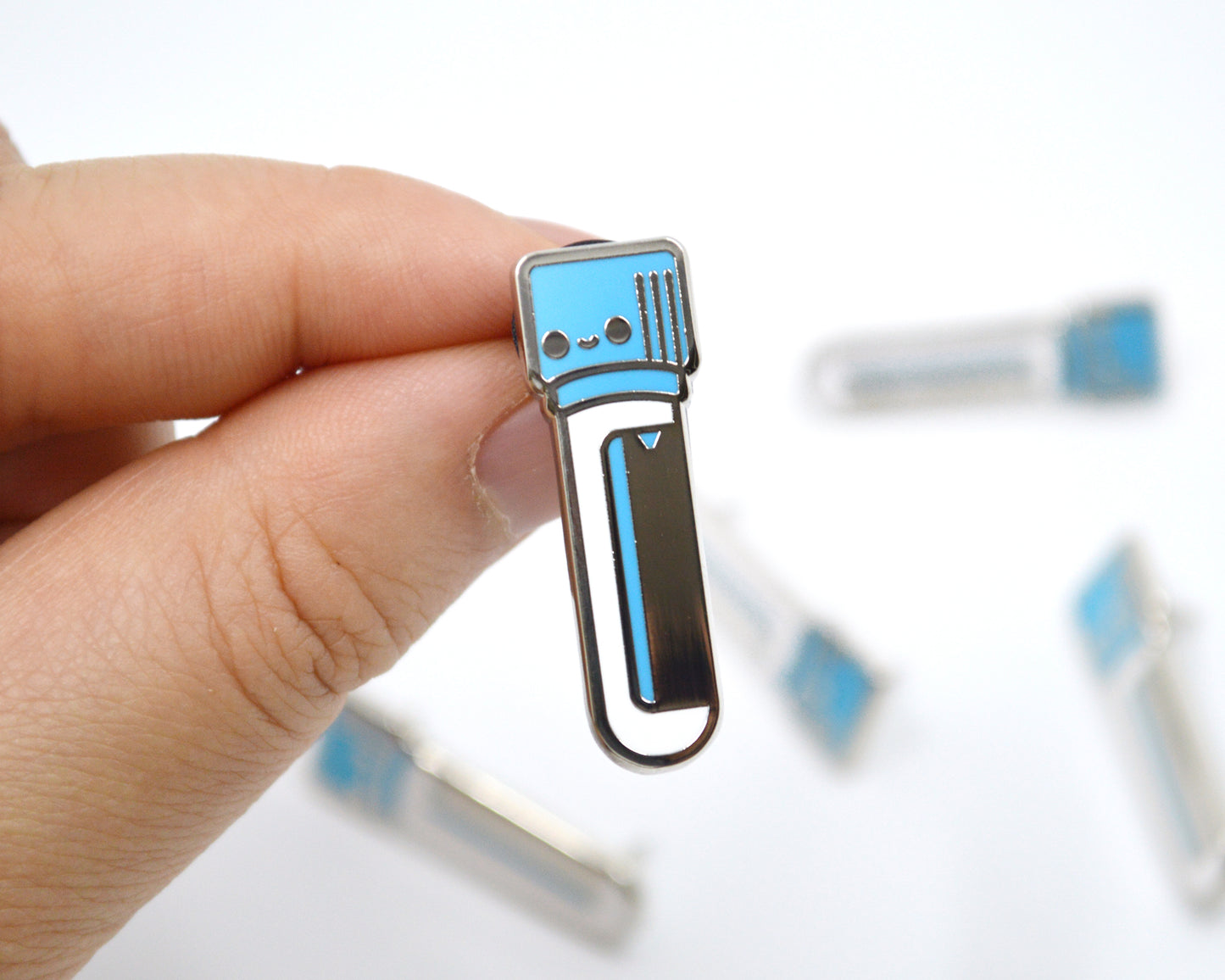 Blood Tubes Enamel Pin