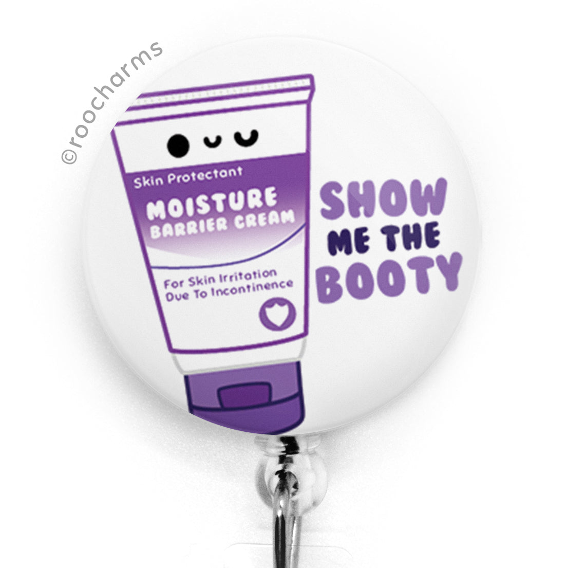 Show Me The Booty Badge Reel – roocharms