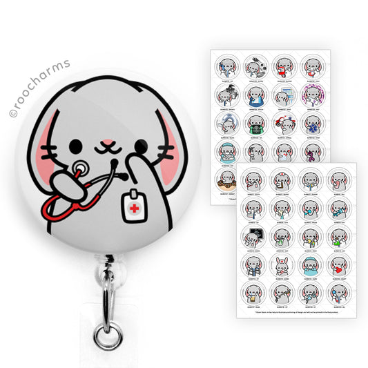 Bunny Badge Reel
