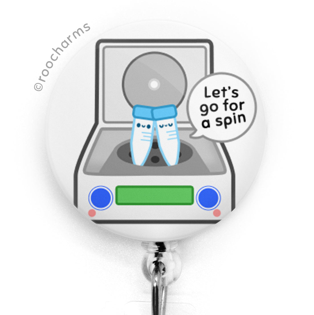 Centrifuge Badge Reel