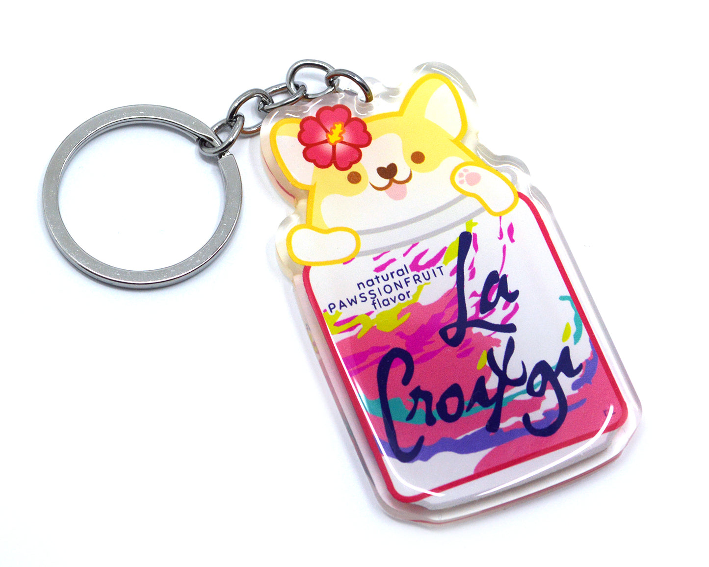Corgi Keychain