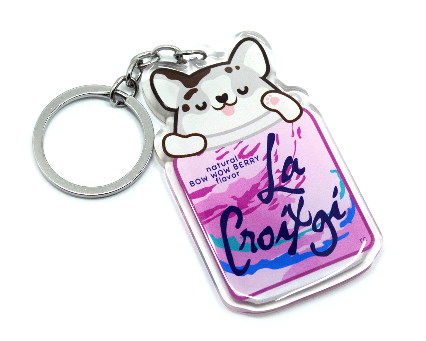 Corgi Keychain
