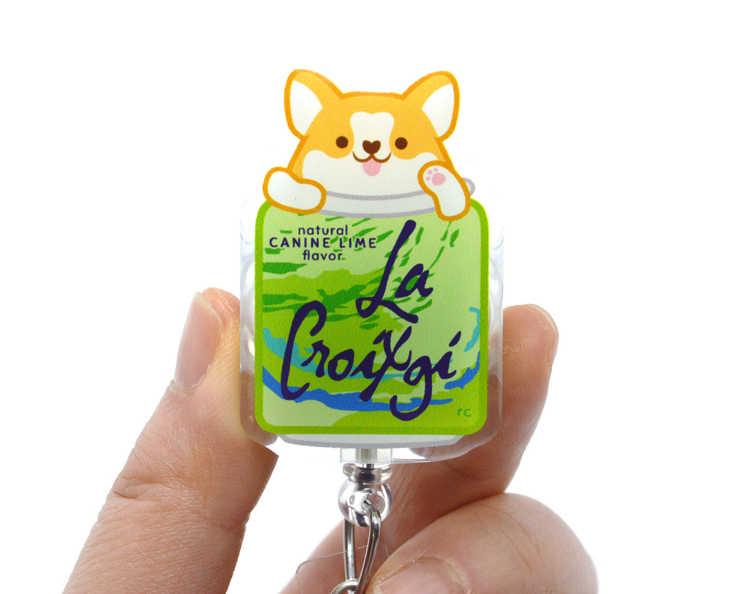 Croixgi Acrylic Badge Reel