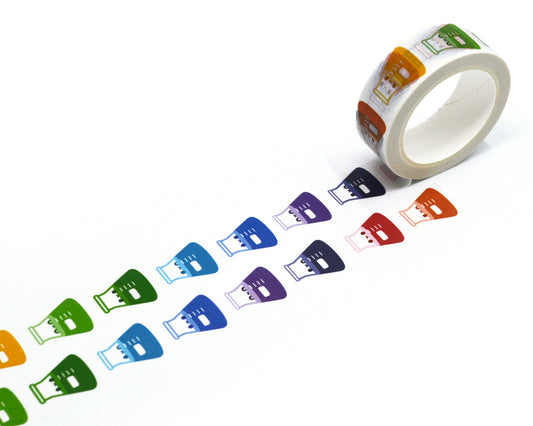 Chemistry Flask Washi Tape