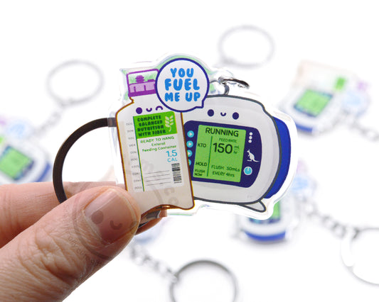 Feeding Pump Keychain