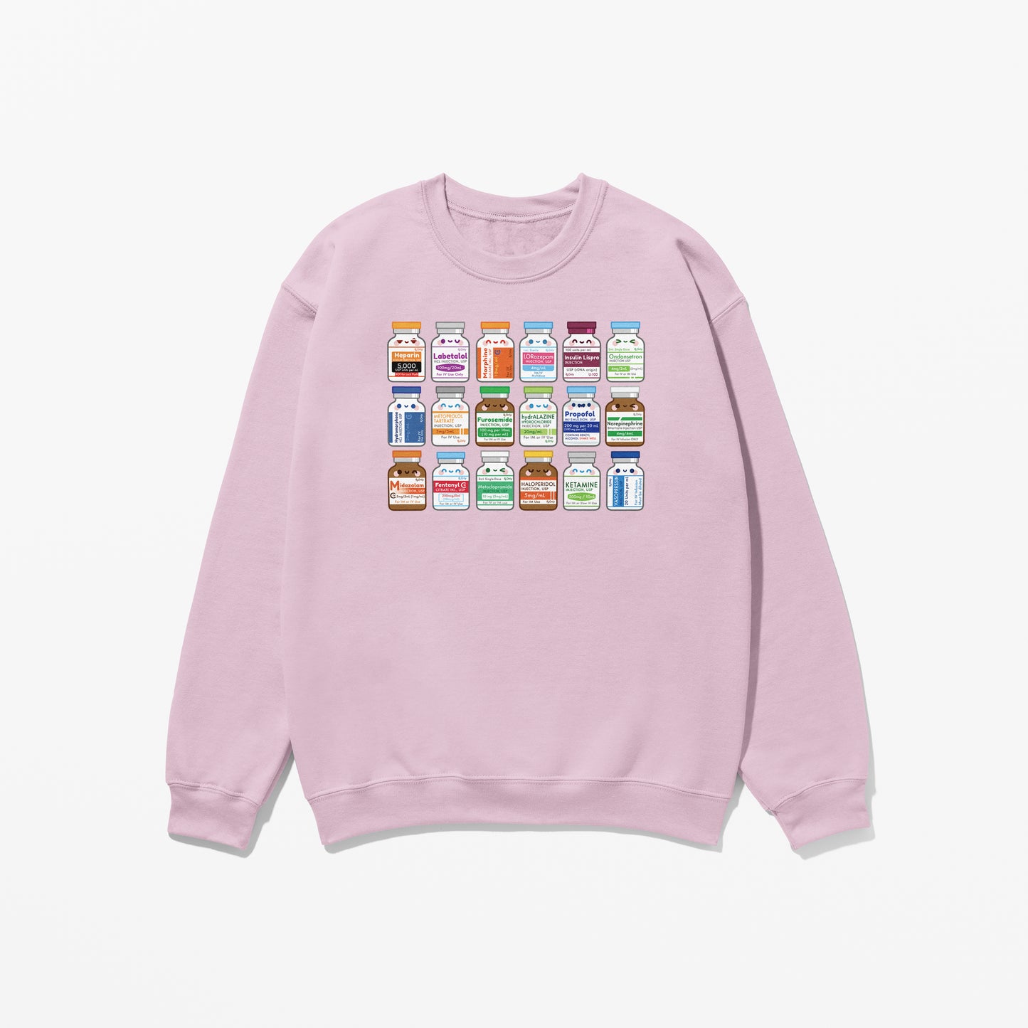 Medication Vials Sweatshirt
