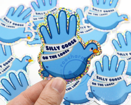 Silly Goose Vinyl Sticker