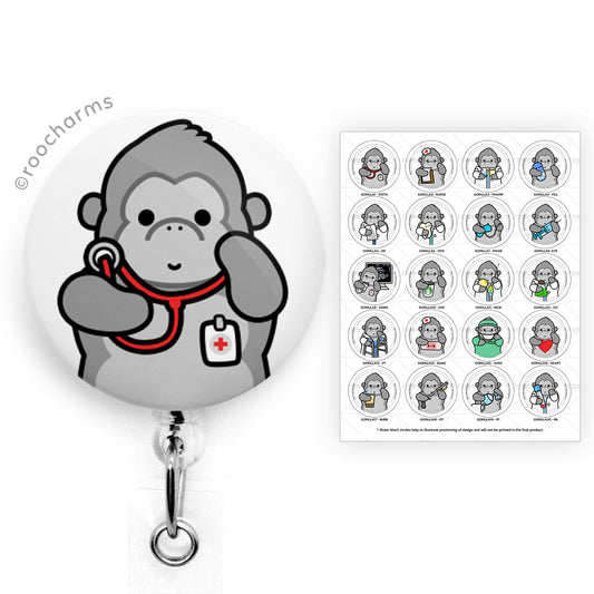 Gorilla Badge Reel