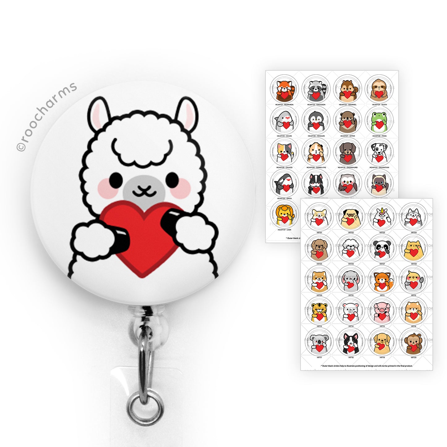Heart Badge Reel