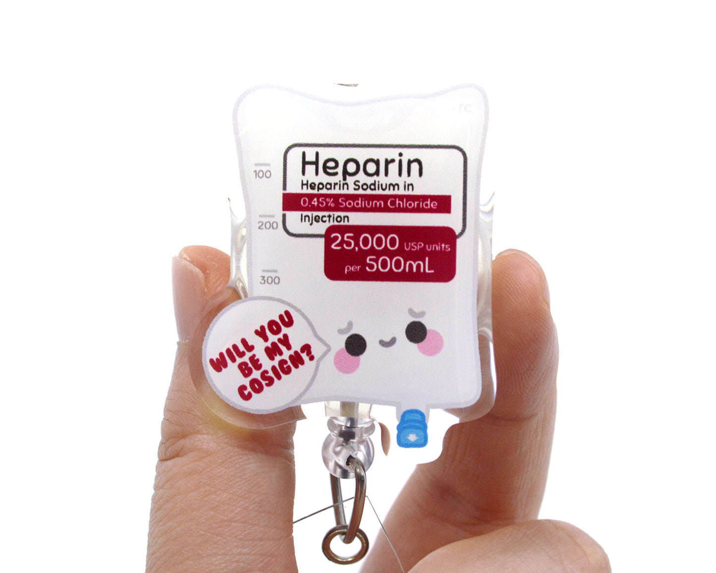 Be My Cosign Acrylic Badge Reel