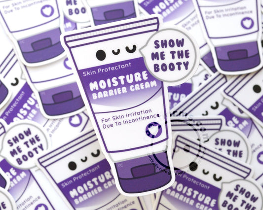 Show Me The Booty Vinyl Sticker