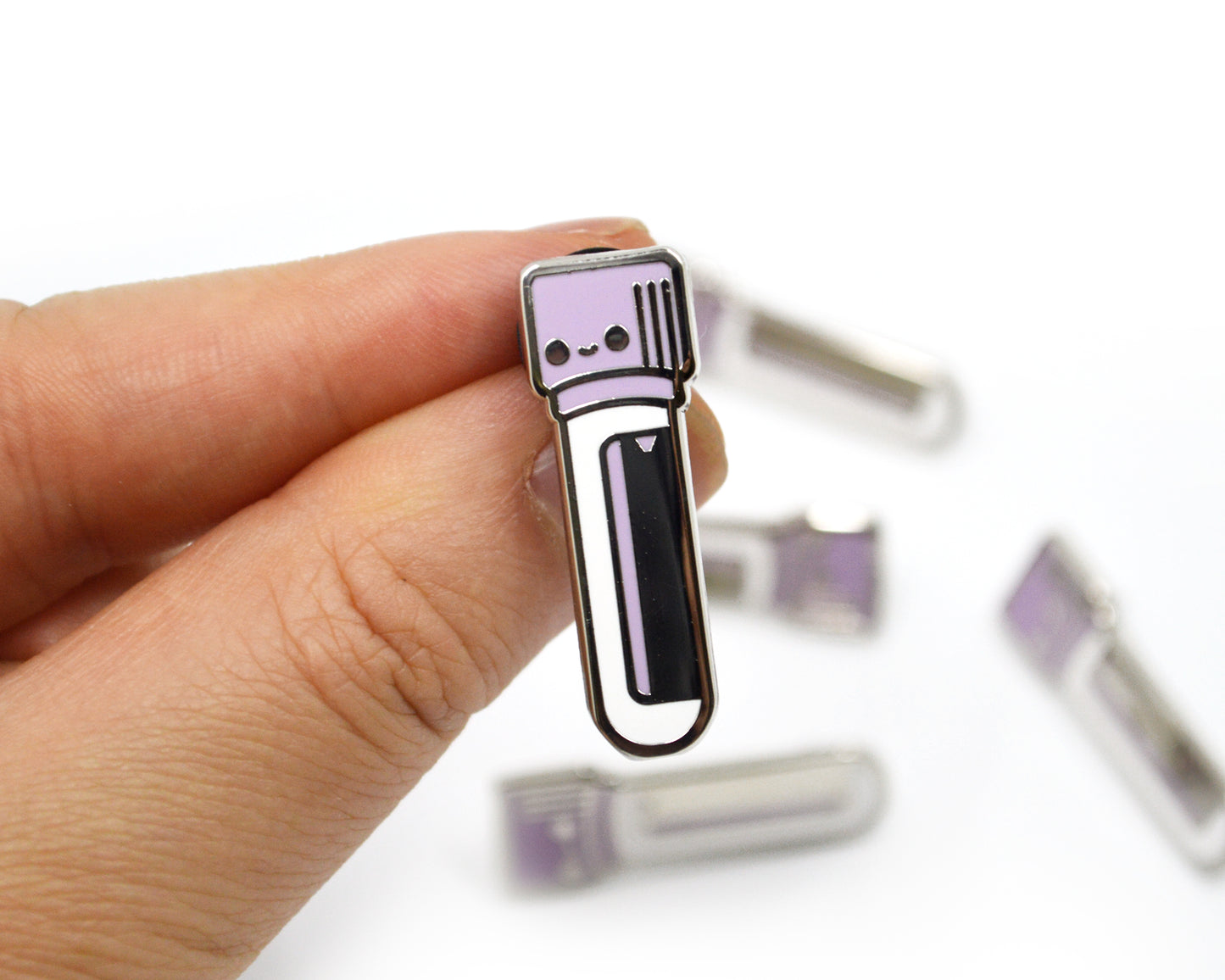 Blood Tubes Enamel Pin