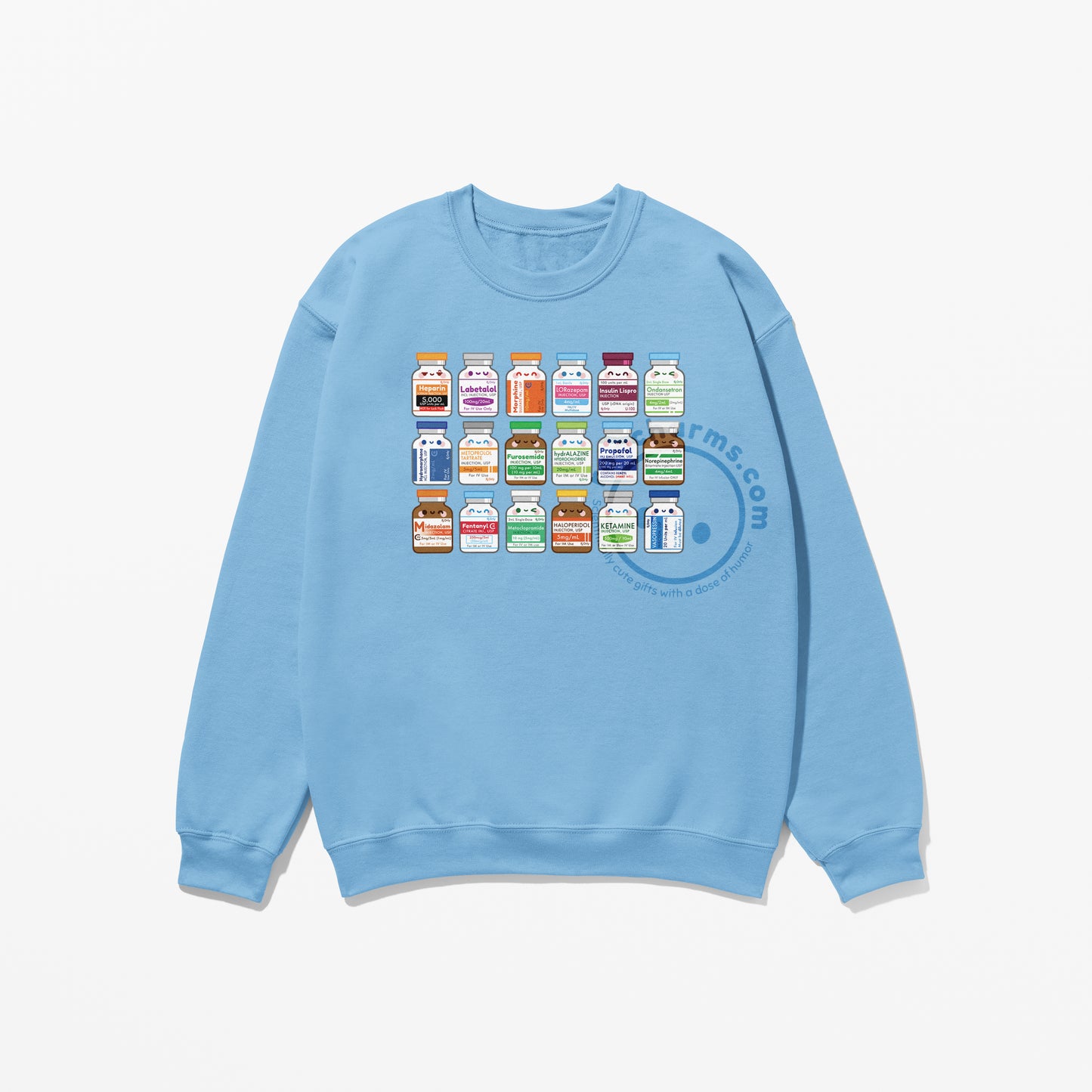 Medication Vials Sweatshirt