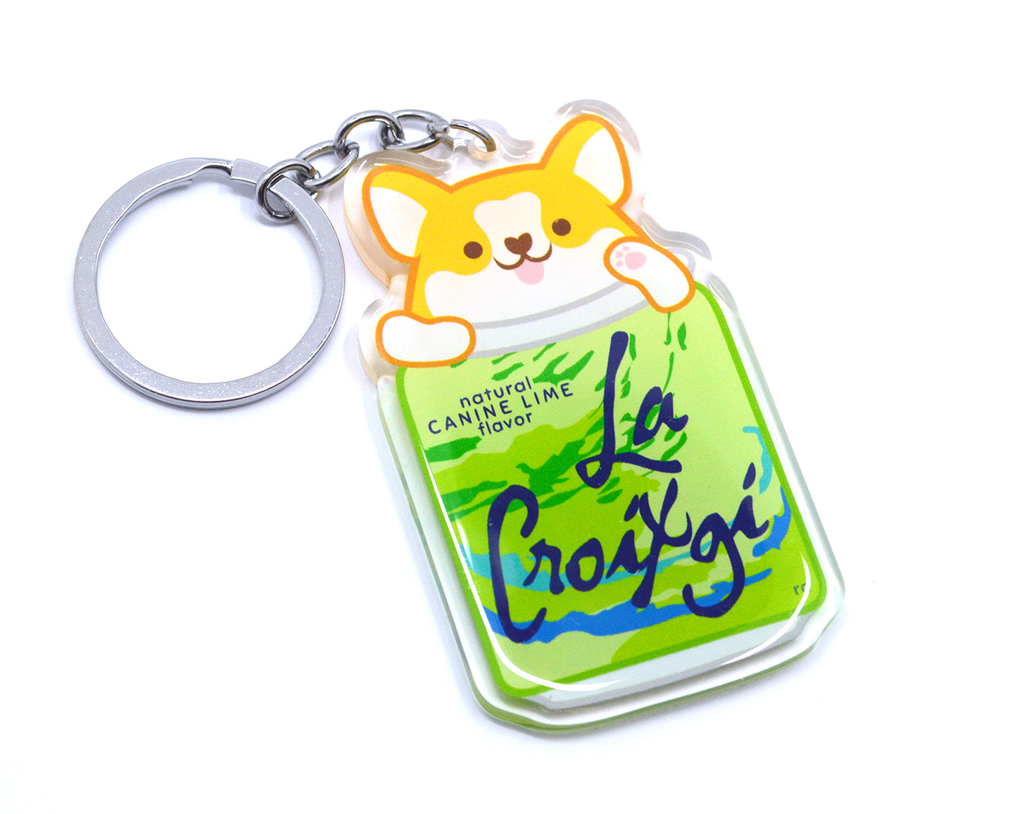 Corgi Keychain