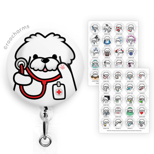 Maltese Badge Reel