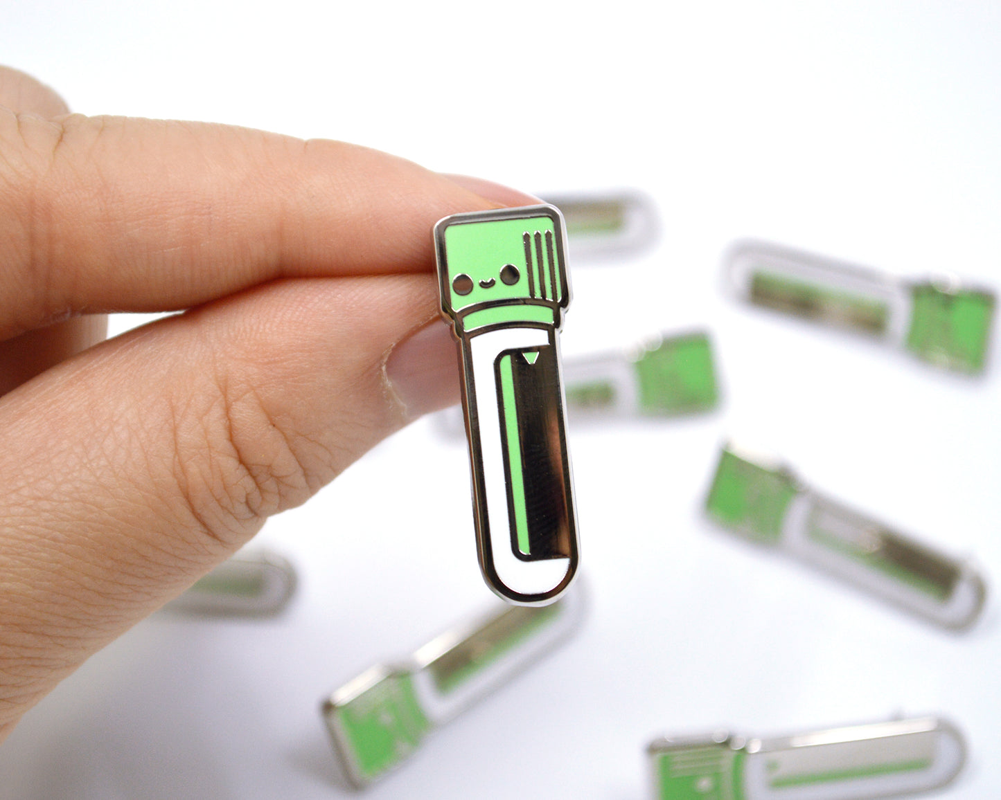Blood Tubes Enamel Pin