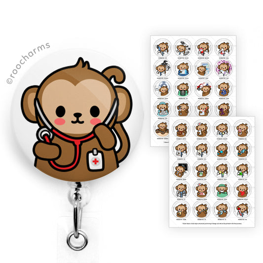 Monkey Badge Reel