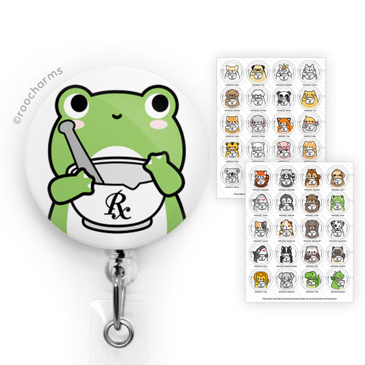 Mortar and Pestle Badge Reel