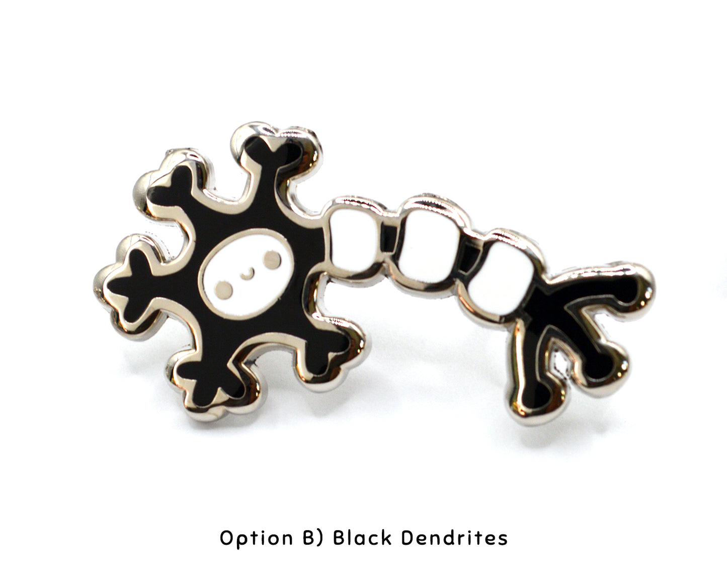 Neuron Enamel Pin