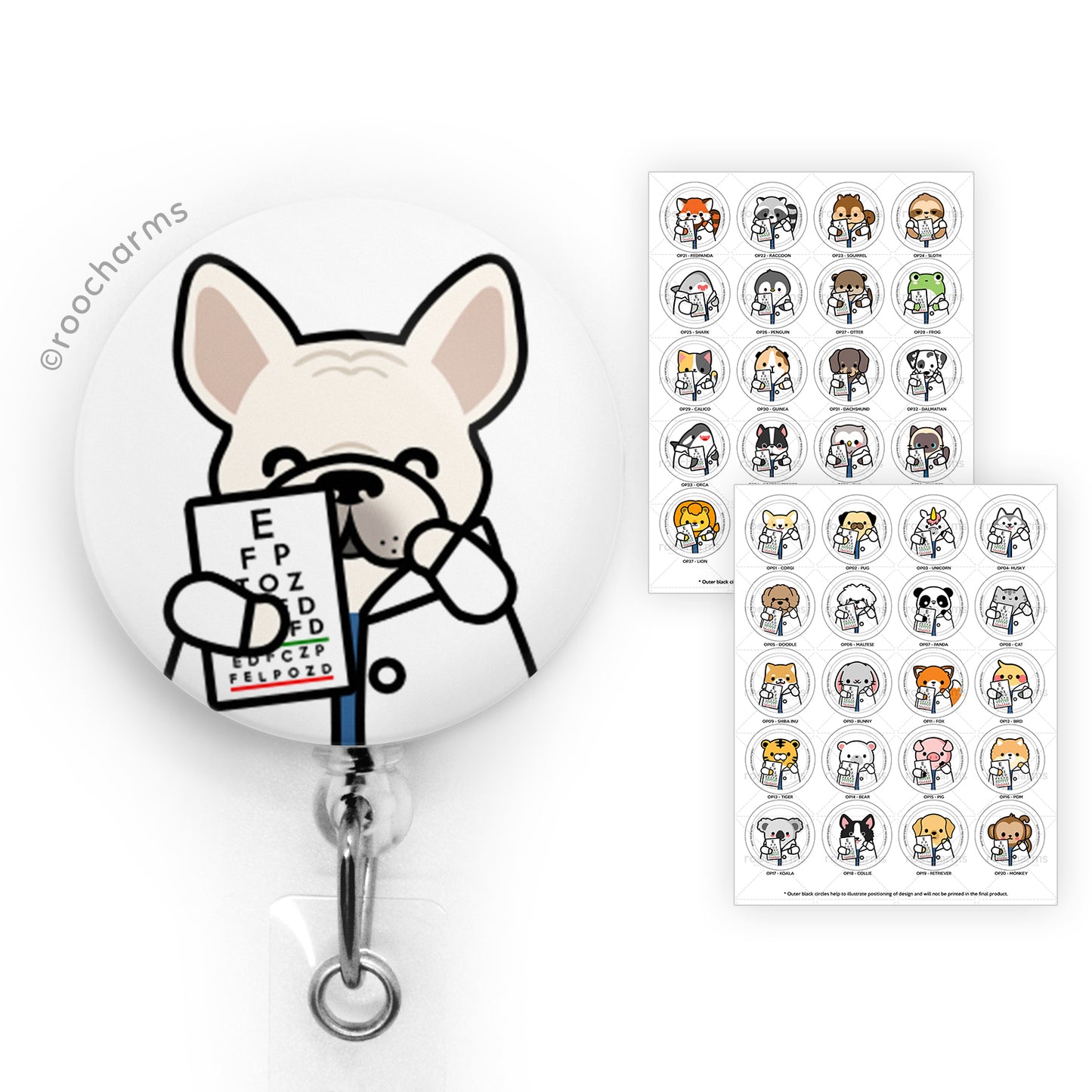 Ophthalmologist Badge Reel