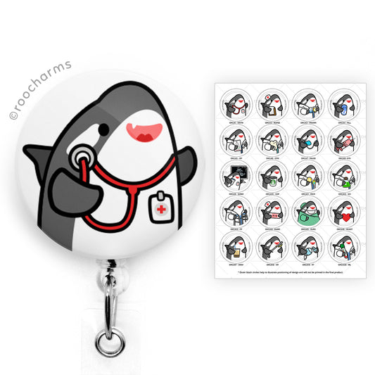 Orca Badge Reel