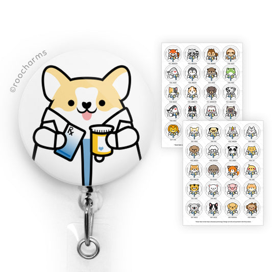 Pharmacist Badge Reel