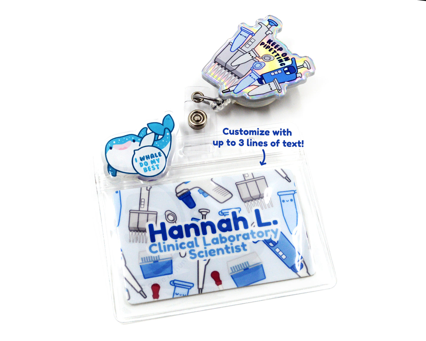 Pipettes Badge Back