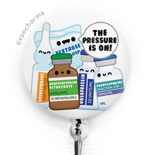 The Pressure Is On Badge Reel