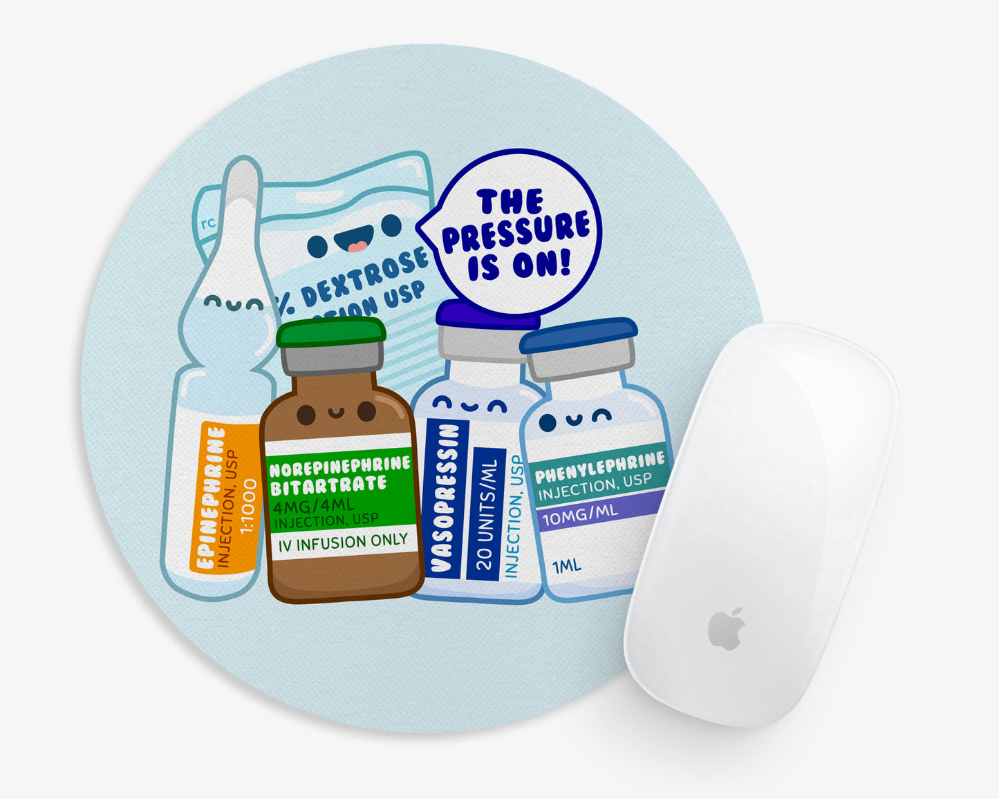 The Pressure Is On Mouse Pad