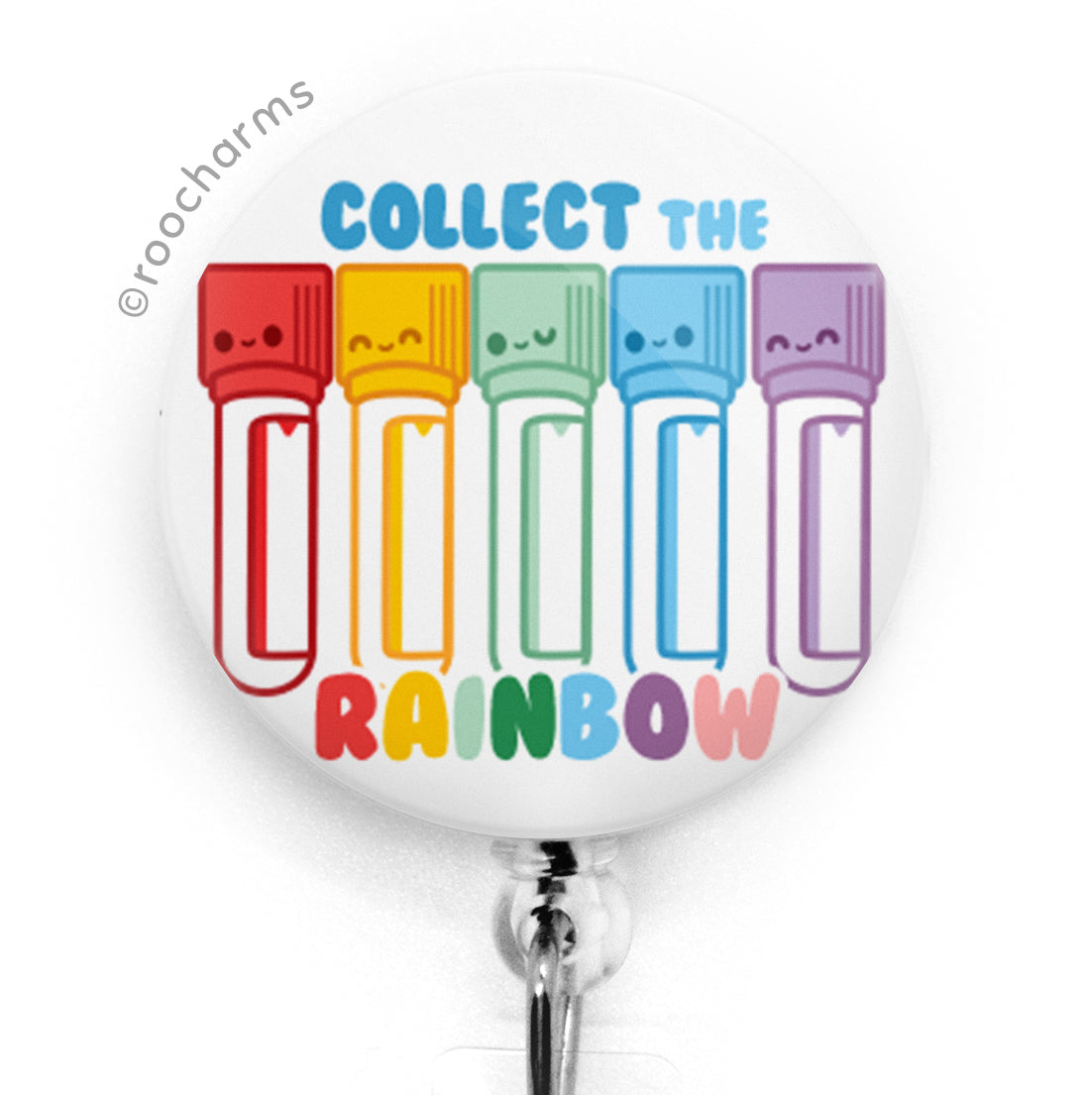 Blood Tubes Badge Reel