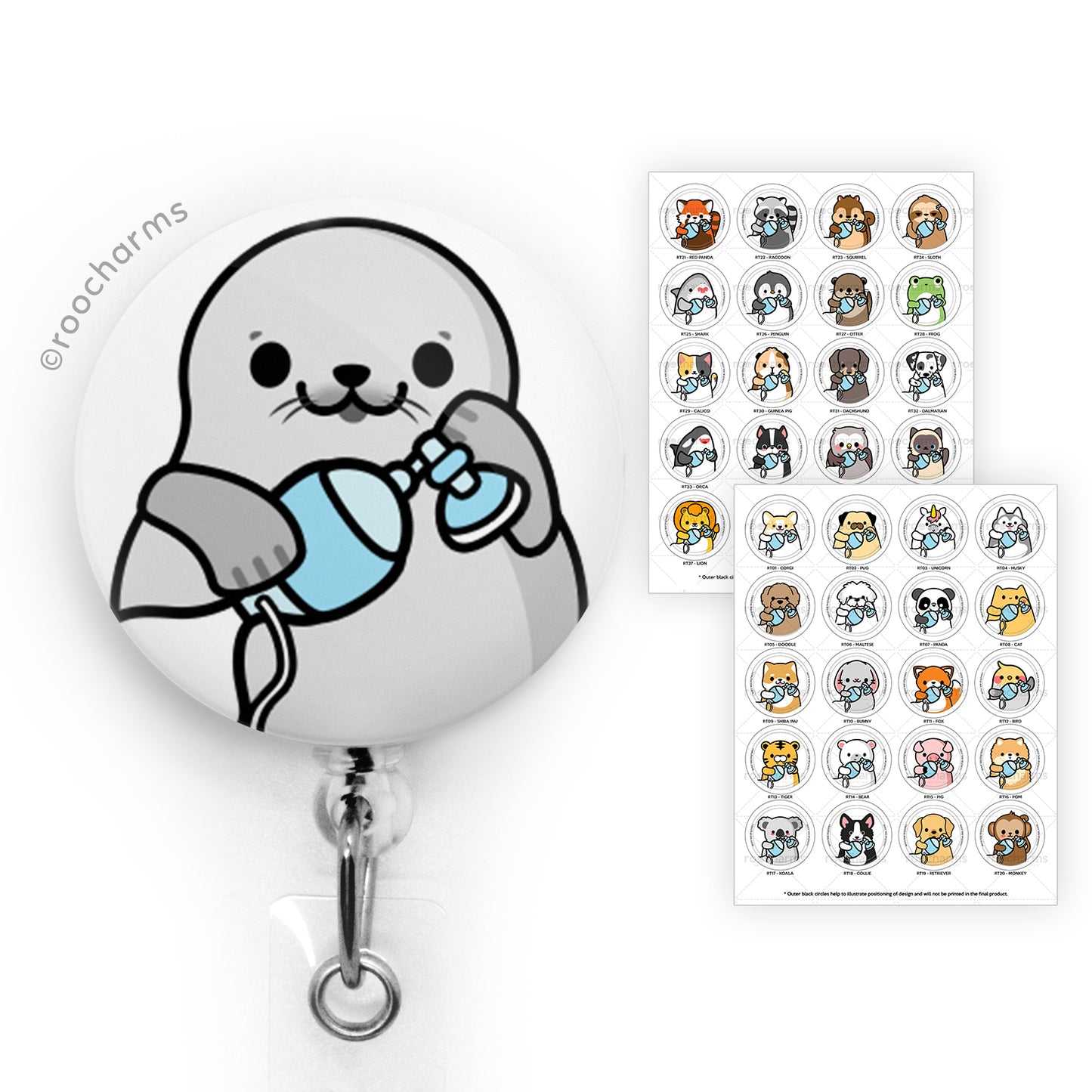 Respiratory Therapy Badge Reel