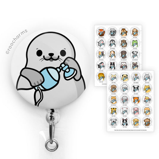 Respiratory Therapy Badge Reel