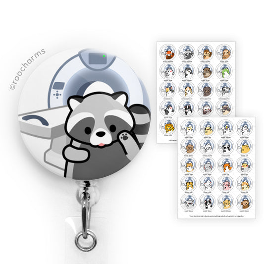 Radiology Imaging Badge Reel