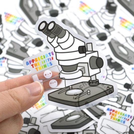 Appreciate The Little Things Vinyl Sticker
