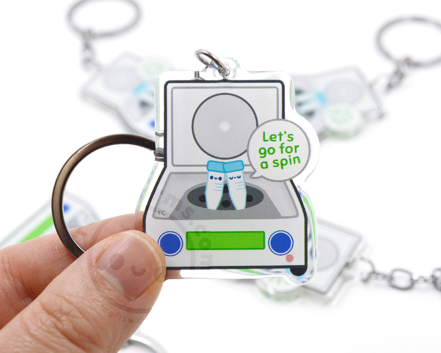Centrifuge Keychain