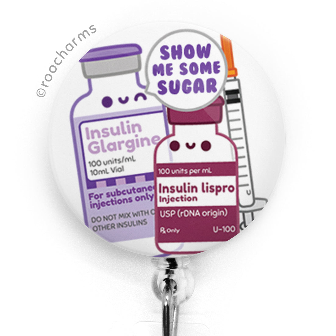 Show Me Some Sugar Badge Reel