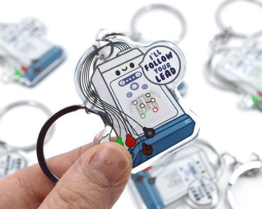 Telemetry Box Keychain