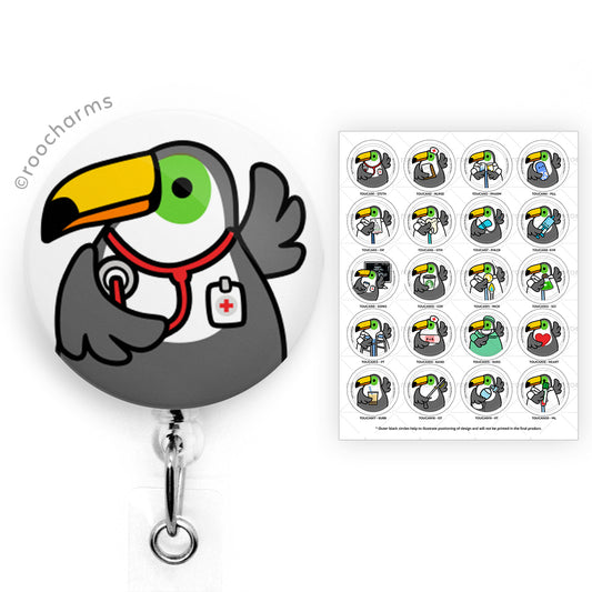 Toucan Badge Reel