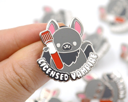 Licensed Vampire Enamel Pin