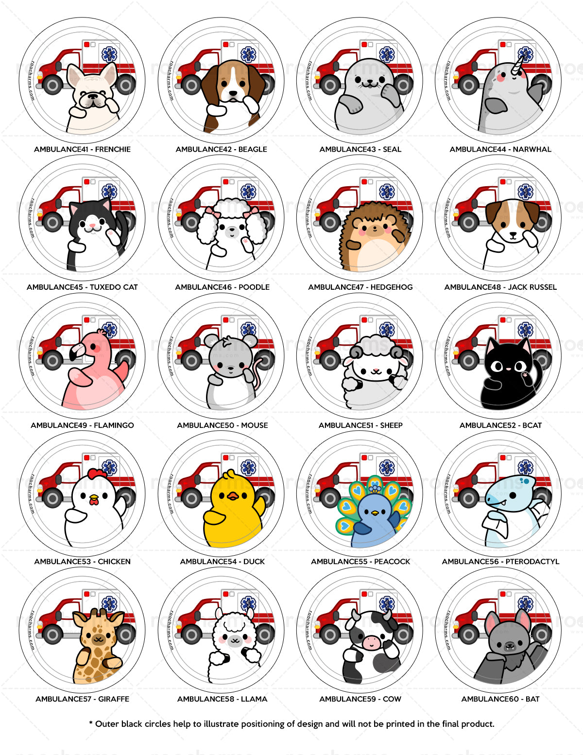 Ambulance Badge Reel