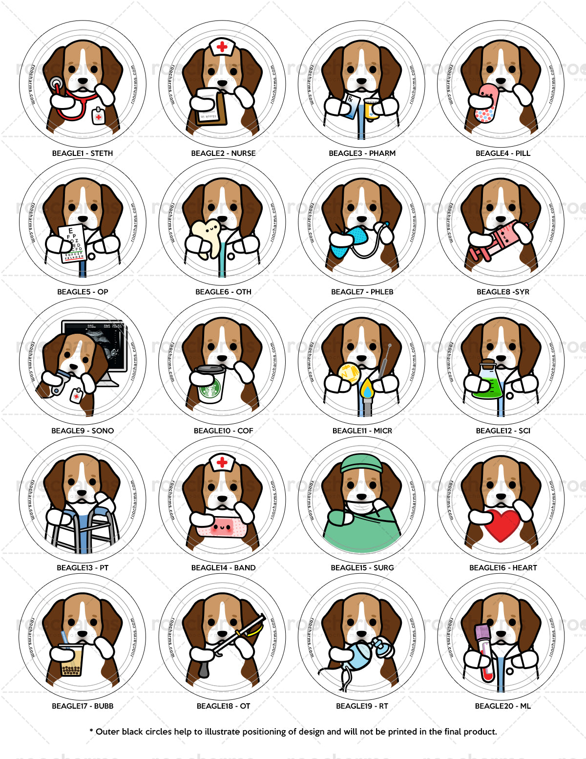 Beagle Badge Reel