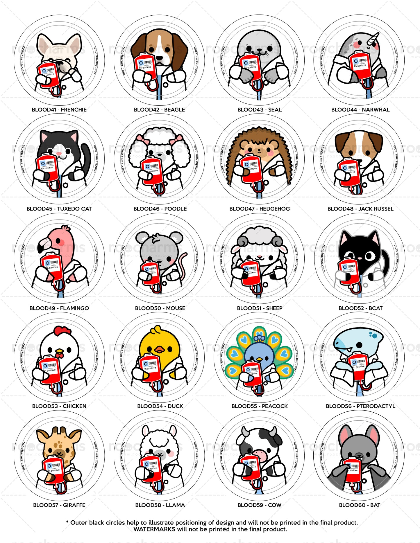 Blood Bank Badge Reel
